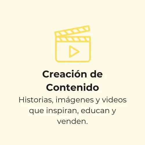 Piezas de contenido para redes sociales